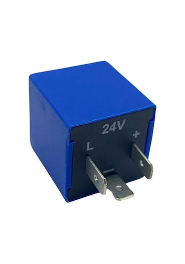 Elo 24v Elektronik Flaşör 3 Uçlu + L -