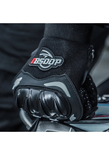 Bsddp Motosiklet Sürme Eldivenleri Turuncu