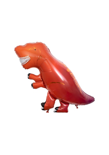 Meri Meri - T-rex Foil Balloon - T-rex Folyo Balon Çok Renkli