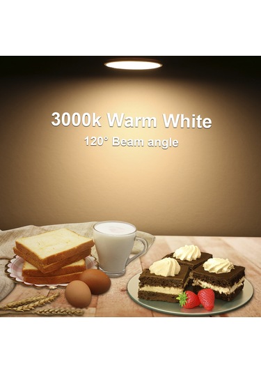 Ximistore9 10 Adet Gu10 Led Ampul 6w 3000k Isık 120 Açı 550lm Enerji Verimli A++ 30.000 Saat Ömürlü 110-120v Sıcak Beyaz