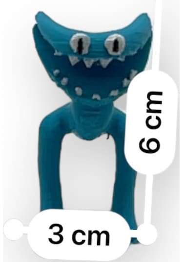 Rainbow Friends Cyan Monster Oyuncak Cam Göbeği