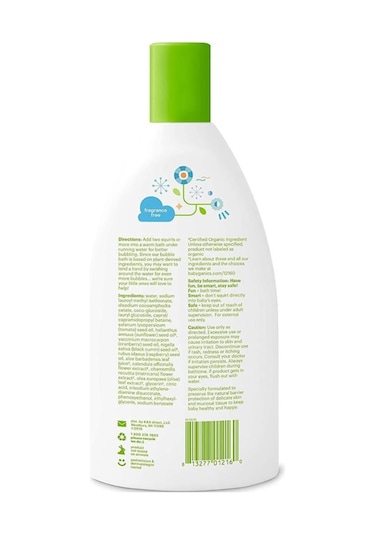 Babyganics Kokusuz Bebek Banyo Köpüğü 591 ML