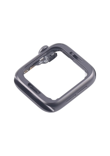 Tongxida İos Watch Uyumlu 5 İçin 40mm Gps Alüminyum Orta Çerçeve Plakası Taç Döndürme Ekseni Flex Kablo Gri