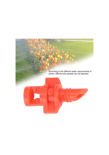 Shineyee Plastik 360 Derece Atomize Buharlayıcı, Bahçe/seracılık Sulama, 100 Adet Paket, Dayanıklı Ve Kolay Kurulum