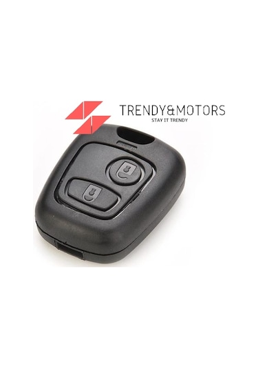 Peugeot Uyumlu 106 206 207 306 Partner Anahtar Kumanda Kabı 2 Butonlu