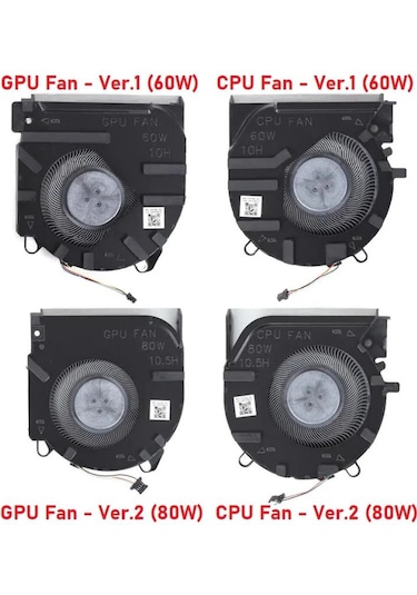 Hp Victus 16-d0000 Serisi Notebook Fanı - Sol Gpu Fan - V1 / 60w -