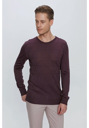 Tr 837 Lila Balıkçı Triko Lila