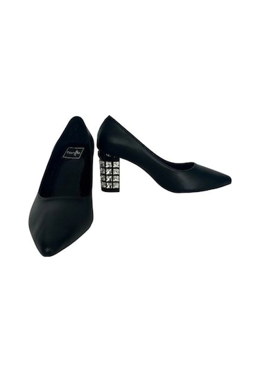 Kemal Tanca 868 51 Kadın Topuklu Ayakkabı Stiletto siyah