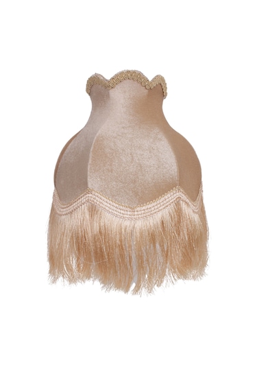 Gold Renk Kadife Kumaş Kaplı Yatak Odası Salon İçin Vintage Abaju Diğer