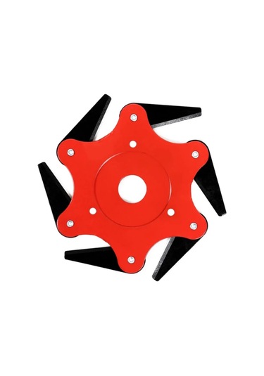 6 Bıçaklı Tırpan Başlığı Universal Çim Biçme Kafası , Ot Düzeltic