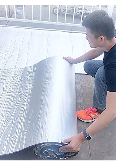 Alüminyum Folyolu Kauçuk İzolasyon 9mm 120cm 24m2 Rulo