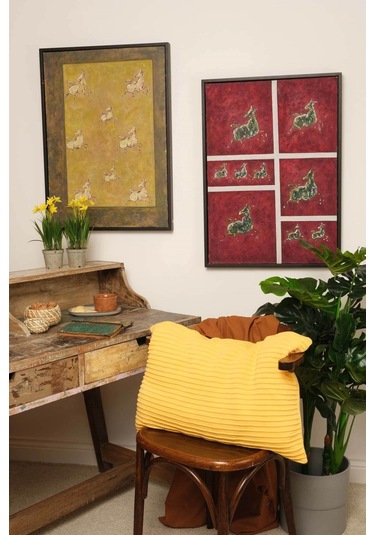 Peraluna Free Pıllow %100 Organik Pamuk Triko Yastık Kılıfı 60x40 Cm Sarı - Sarı