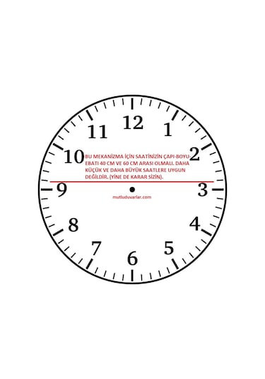 Büyük Saat Mekanizması Büyük Saat Aparatı Büyük Saat Motoru Diğer