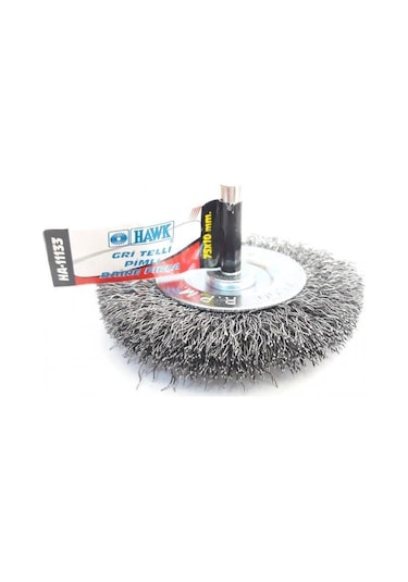 Hawk Ha11133 Pimli Gri Tel Daire Fırça 75X10 Mm