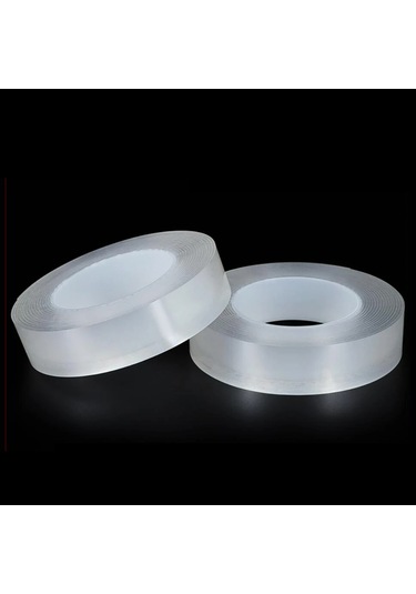 Mutfak Su Geçirmez Küf Güçlü Banyo Tuvalet Çatlak Şerit Şeffaf Yapışkan Bant 50mm 3m