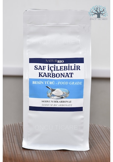 Saf Karbonat, İçilebilir Sodyum Bikarbonat 1200 Gr - İngiliz Karbonatı