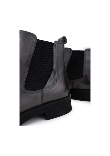 Tamer Tanca Erkek Hakiki Deri Gri Casual Bot 987 133k Erk Bot Sk24-25 Grı Dr Gri