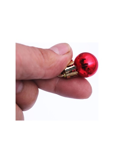 Wezone 24 Adet Kırılmaz Parlak Noel Topu Süsleme Seti - Ev, Ofis Ve Parti Dekorasyonu İçin Mavi