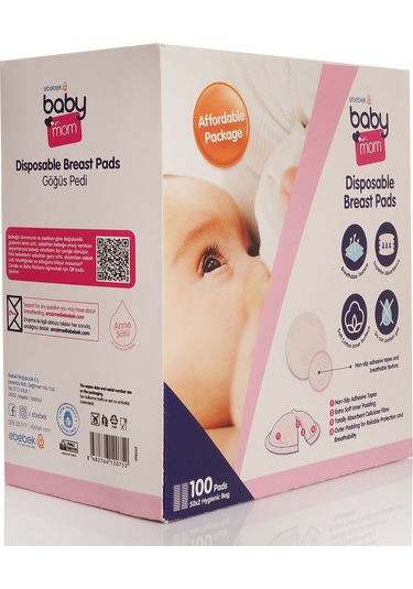 Baby Mom Göğüs Pedi 100'lü