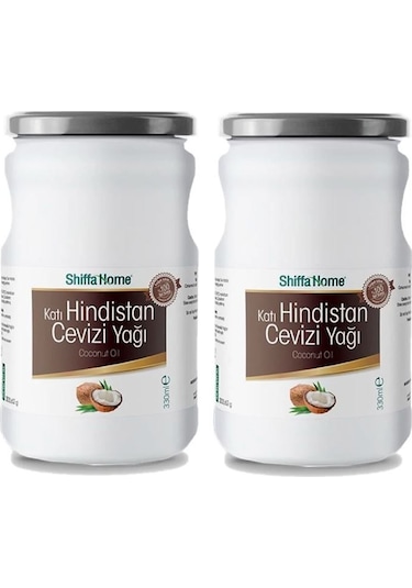 Shiffa Home Katı Hindistan Cevizi Yağı 2 x 330 ML