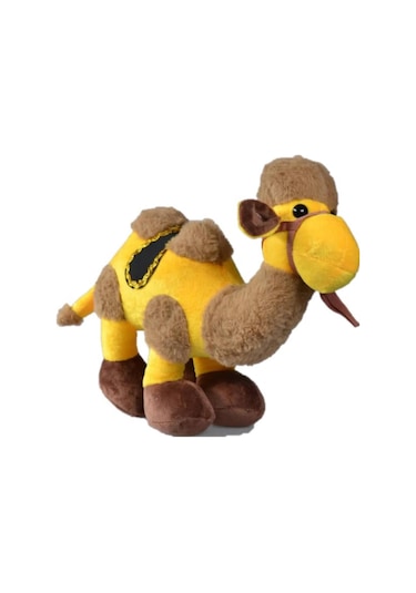 Peluş Deve Oyuncak 30 Cm Sarı