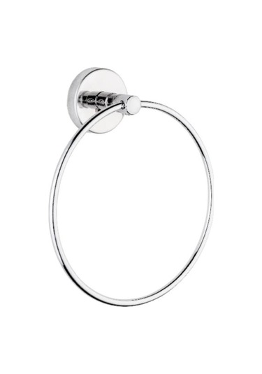 Ahlez Dolce Paslanmaz Kapaklı Kağıtlık Yuvarlak Havluluk Seti Krom