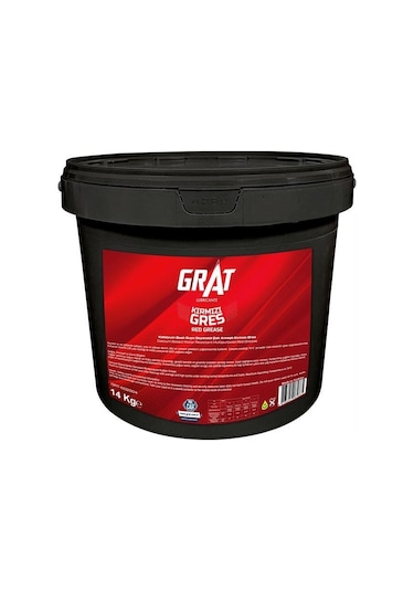 Grat Kırmızı Gres Yağı 14 KG