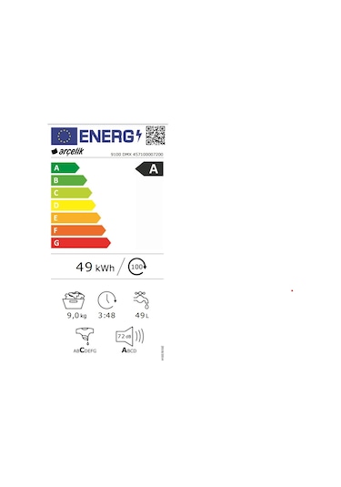 Arçelik 2'li Set 6444 Bulaşık/ 9100 Dmx Çamaşır Star Plus Paket