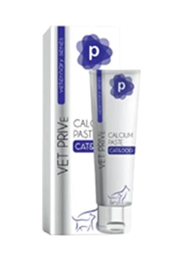 Vet Prive Veterinary Calcium Paste Kedi Ve Köpekler İçin Kemik Malt Macunu 100 Gr