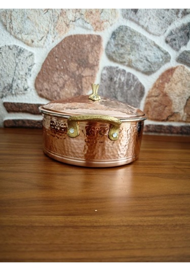 Modabakir Tencere Bakır, 20 Cm