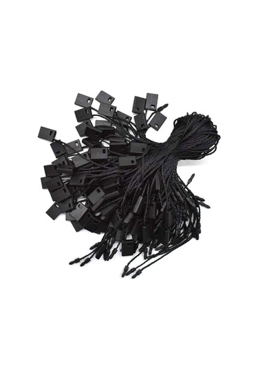 1000 Adet Siyah Plastik Kilitli Etiket İpi