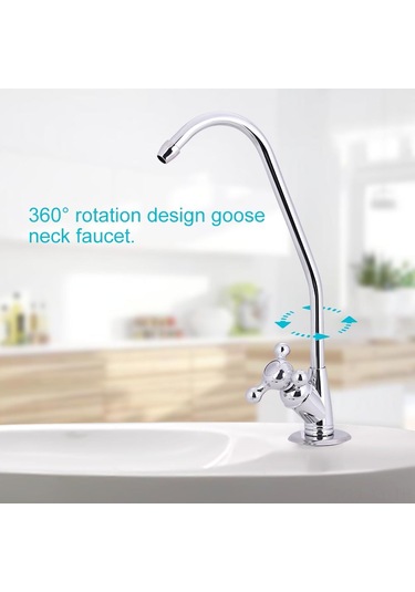 Shineyee Sink Zinc Alloy 360 Döner Kucağı Su Arıtıcı Musluğu 2 Parça Hızlı Bağlantı Diğer