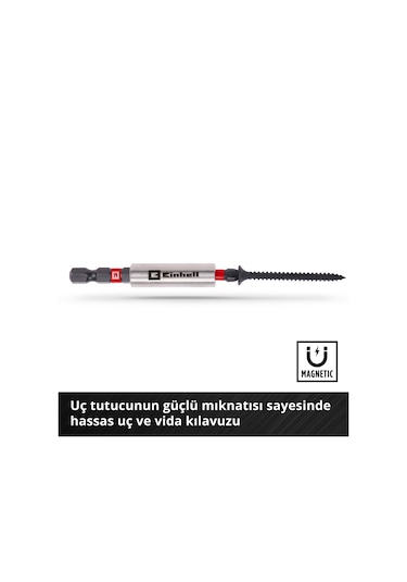 Einhell M-CASE 39 Parça Darbeye Dayanıklı Bits Ucu Seti - 49108773