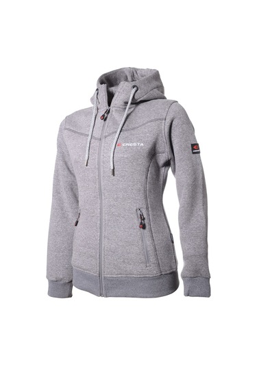 Cresta Kapüşonlu Fermuarlı Kadın Sweatshirt
