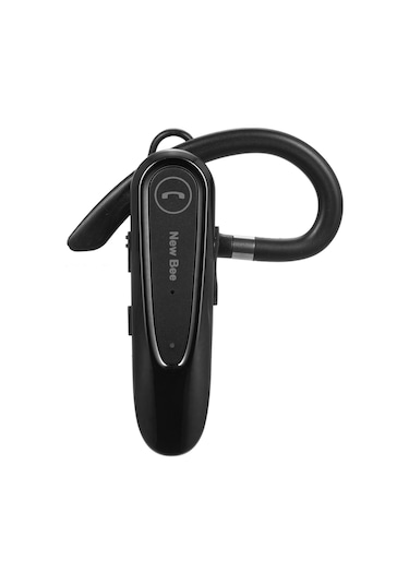 Xindoker New Bee Lc-b45 Tek Kulaklık Bt5.0 İş Kulaklığı - Cvc8.0 Gürültü Engelleme, İki Mikrofonlu, 24 Saat Müzik, 160mah Pil, Kulak Kanca Ve Taşıma Çantası - Siyah