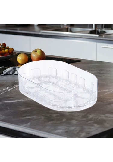 Suntek Turntable Organizasyon Çok Hamlı Baharat Rafı Kabine Temizlemek