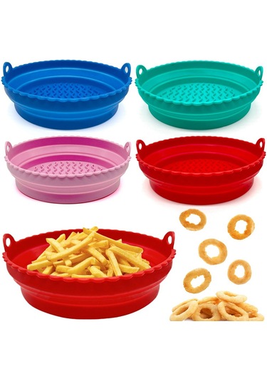 Kokoontaittuva Silikiniastia İlmakeitimelle Pembe Pembe