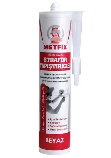 Metfix Strafor Yapıştırıcı 310ml / 480gr