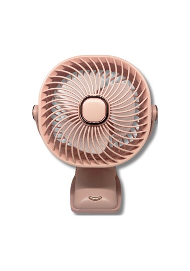 Zb113 Taşınabilir Masaüstü Pembe Usb Fan