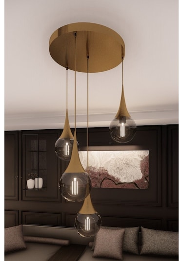 Liora Modern Su Damlası Avize - Şık Ve Minimalist Led Sarkıt Aydı 1 ADET