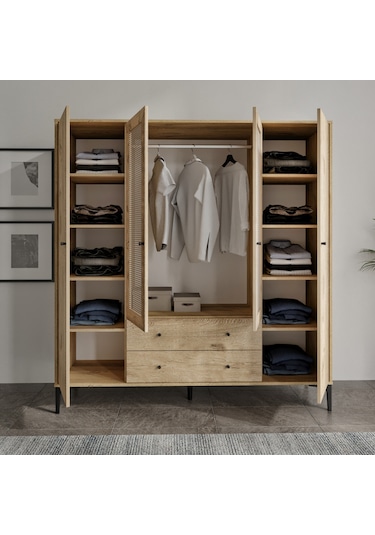 Trio Wood Xl Dolap %100 Mdf