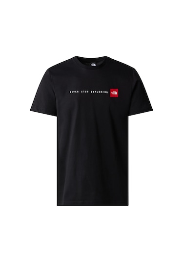 The North Face M S/s Never Stop Explorıng Tee Erkek T-shirt Nf0a87nsjk31 Siyah