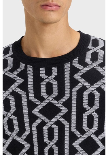 Hugo Erkek Kazak 50547001 001 Siyah Siyah