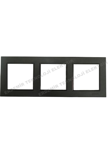 Makel Krf 56 050 703 Karea Üçlü 3lü Çerçeve Füme