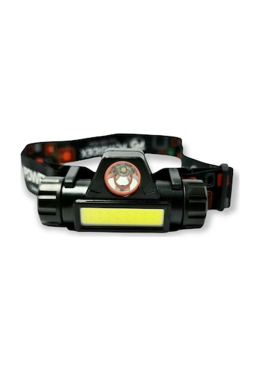 Powerdex Pd-6672 Ledli Şarjlı Kafa Lambası Siyah