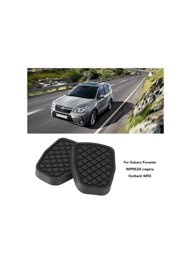 Yaozixa Subaru Fren Pedalı Kauçuğu, Dayanıklı Termoplastik Kauçuk, 36015ga110 Numara, Güvenli Sürüş Deneyimi, Direk Uyum, 2 Adet Forester, Impreza, Legacy, Outback, Wrx Uyumlu