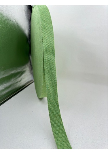 Paşateks 3 Cm Pamuk Kolon Şerit-5 Metre-yeşil