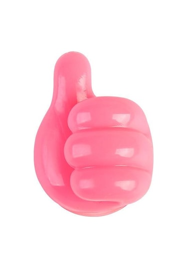 Pembe Duvar Askı Kanca Çok Fonksiyonlu El Duvar Klip Kapı Arkası Tuşları Kule Organizatör Kanca Tel Veri Hattı Tutucu Araba Aksesuarları Kanca 2pcs Pembe