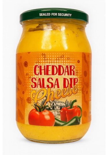 Cheddar Salsa Dip Peynir Sosu 370 G