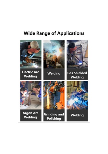 Springsun Kask Tipi Otomatik Gölgeli Kaynak Maskesi, Tam Yüz Koruması, Ayarlanabilir Ekran, Pc Malzeme, İç/önarıcı Kullanim